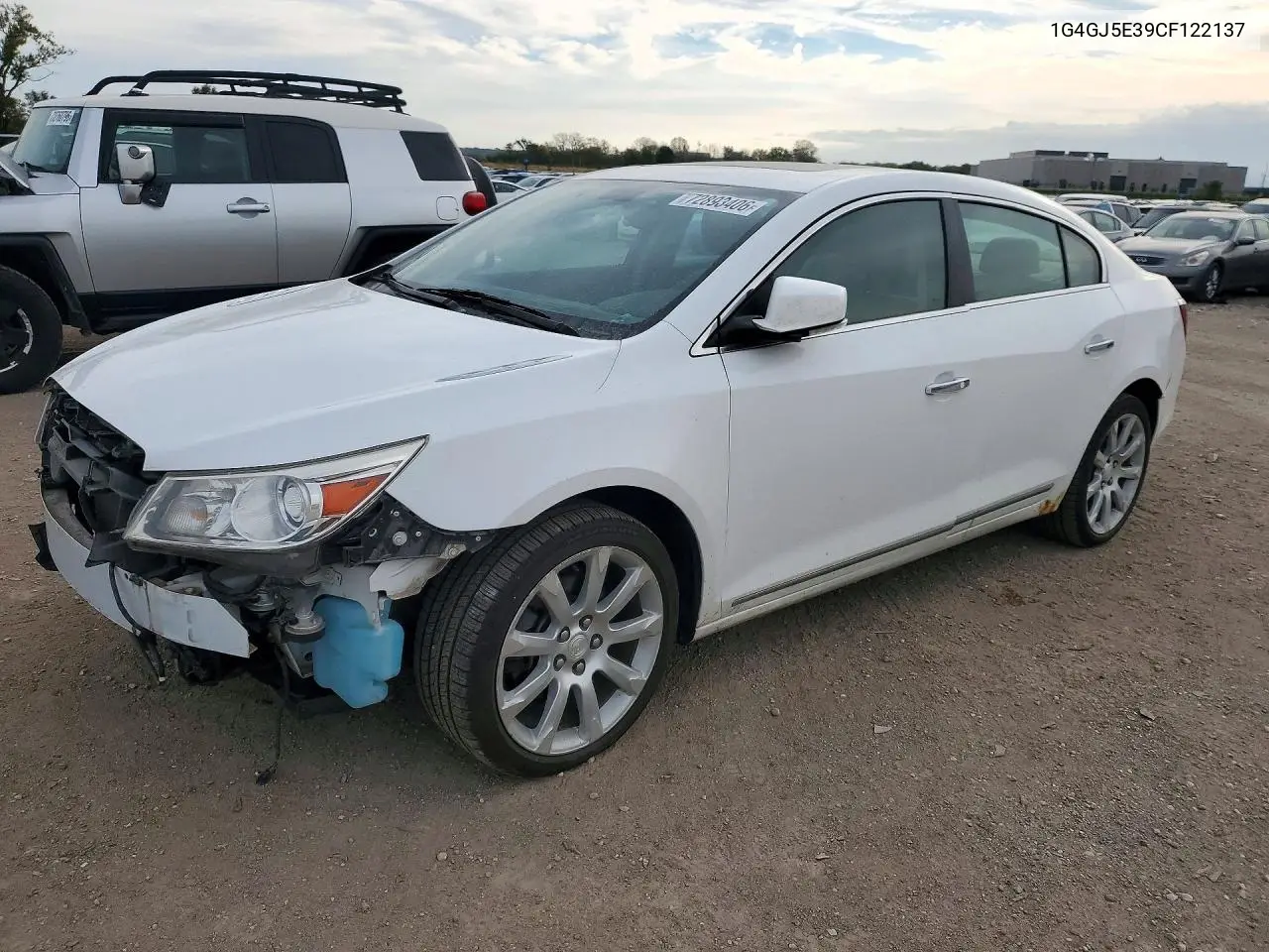 BUICK LACROSSE 2012, VIN 1G4GJ5E39CF122137