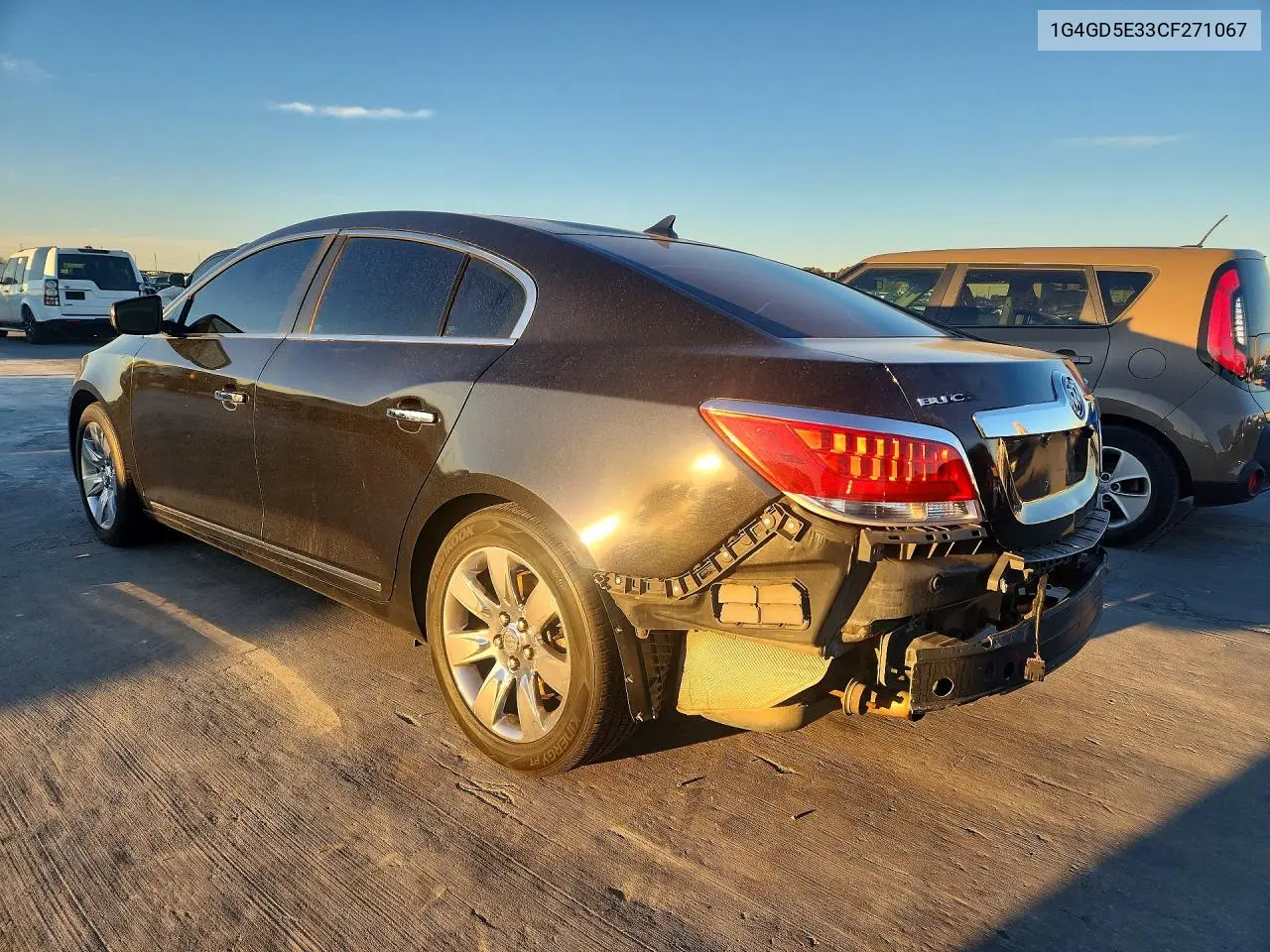 2012 BUICK LACROSSE VIN 1G4GD5E33CF271067 — фото 2