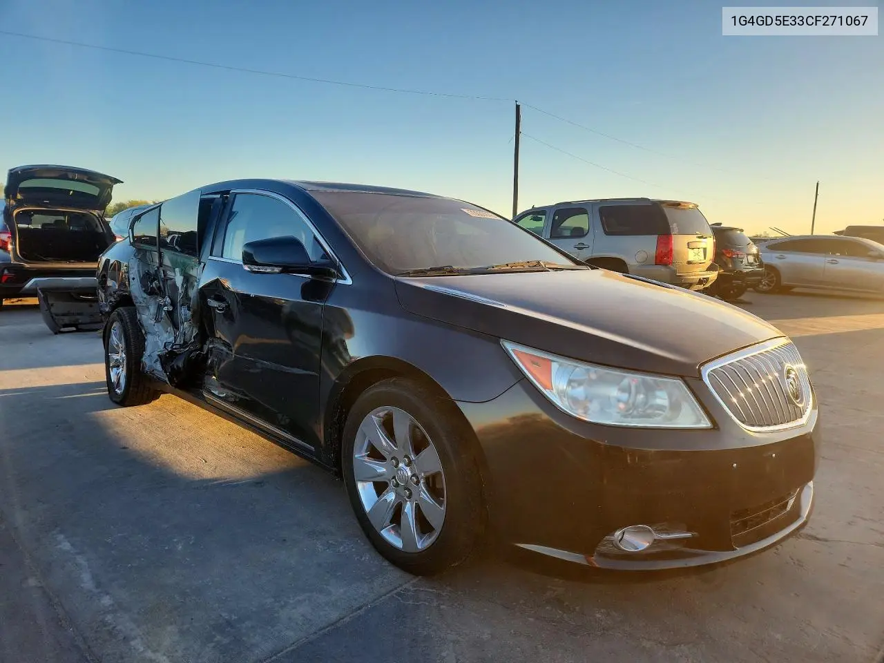 2012 BUICK LACROSSE VIN 1G4GD5E33CF271067 — фото 4