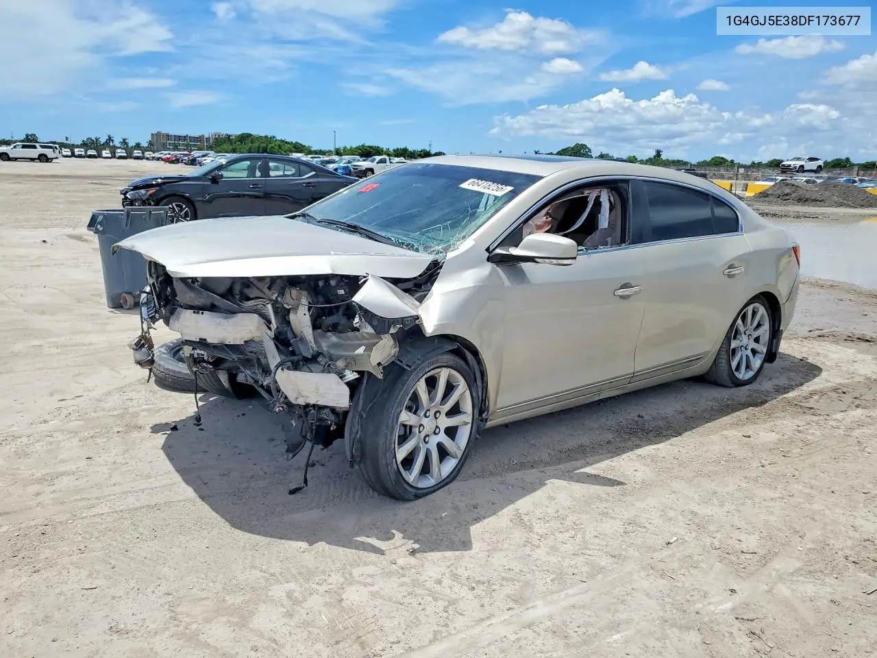 BUICK LACROSSE 2013, VIN 1G4GJ5E38DF173677