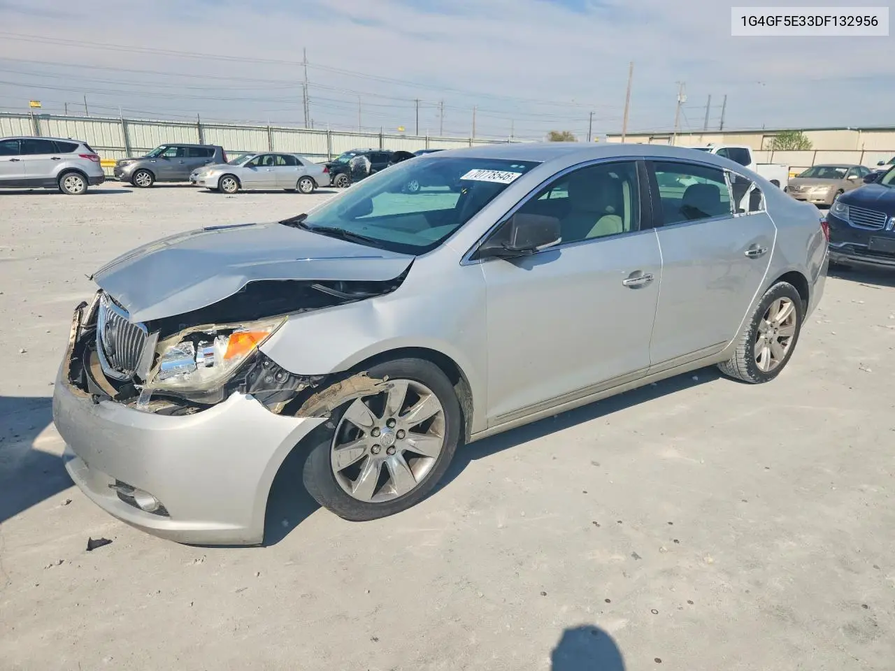 BUICK LACROSSE 2013, VIN 1G4GF5E33DF132956