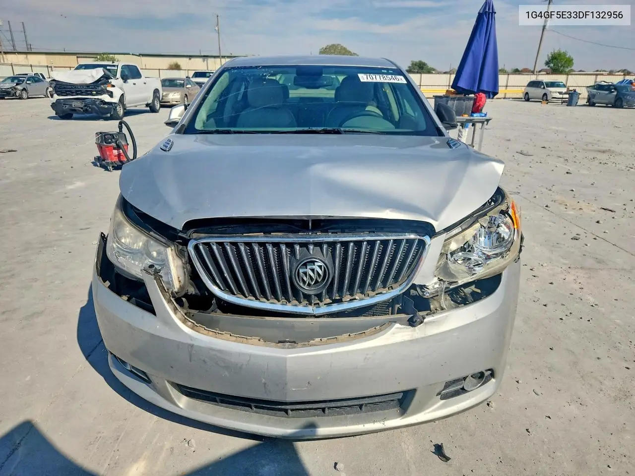 2013 BUICK LACROSSE VIN 1G4GF5E33DF132956 — фото 5