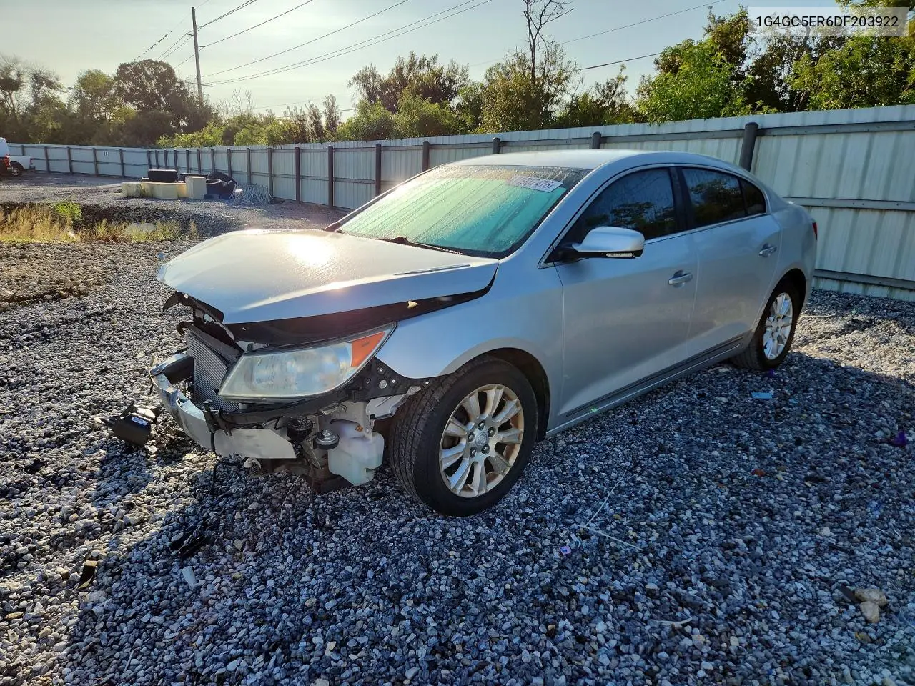 BUICK LACROSSE 2013, VIN 1G4GC5ER6DF203922