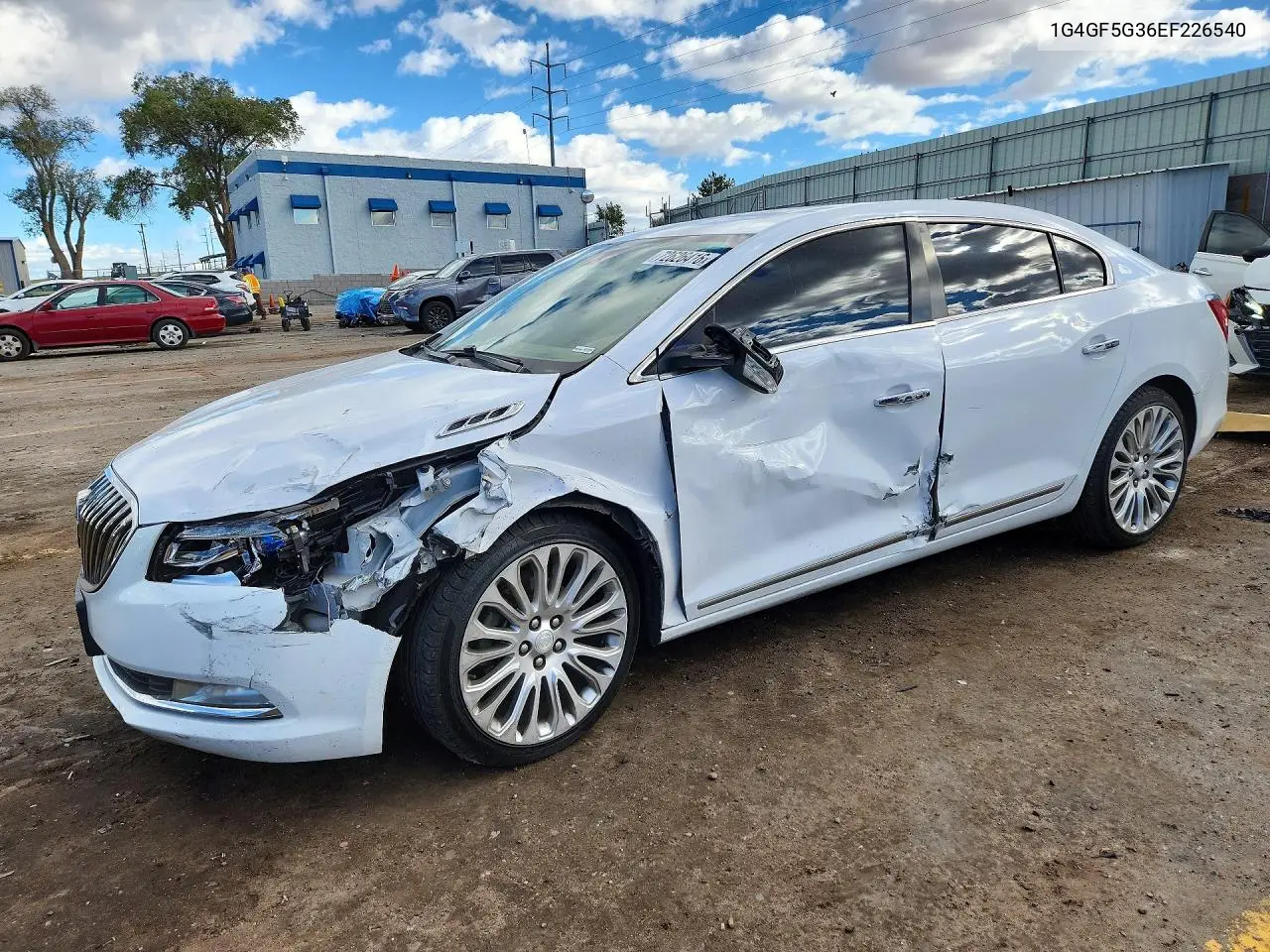 BUICK LACROSSE 2014, VIN 1G4GF5G36EF226540
