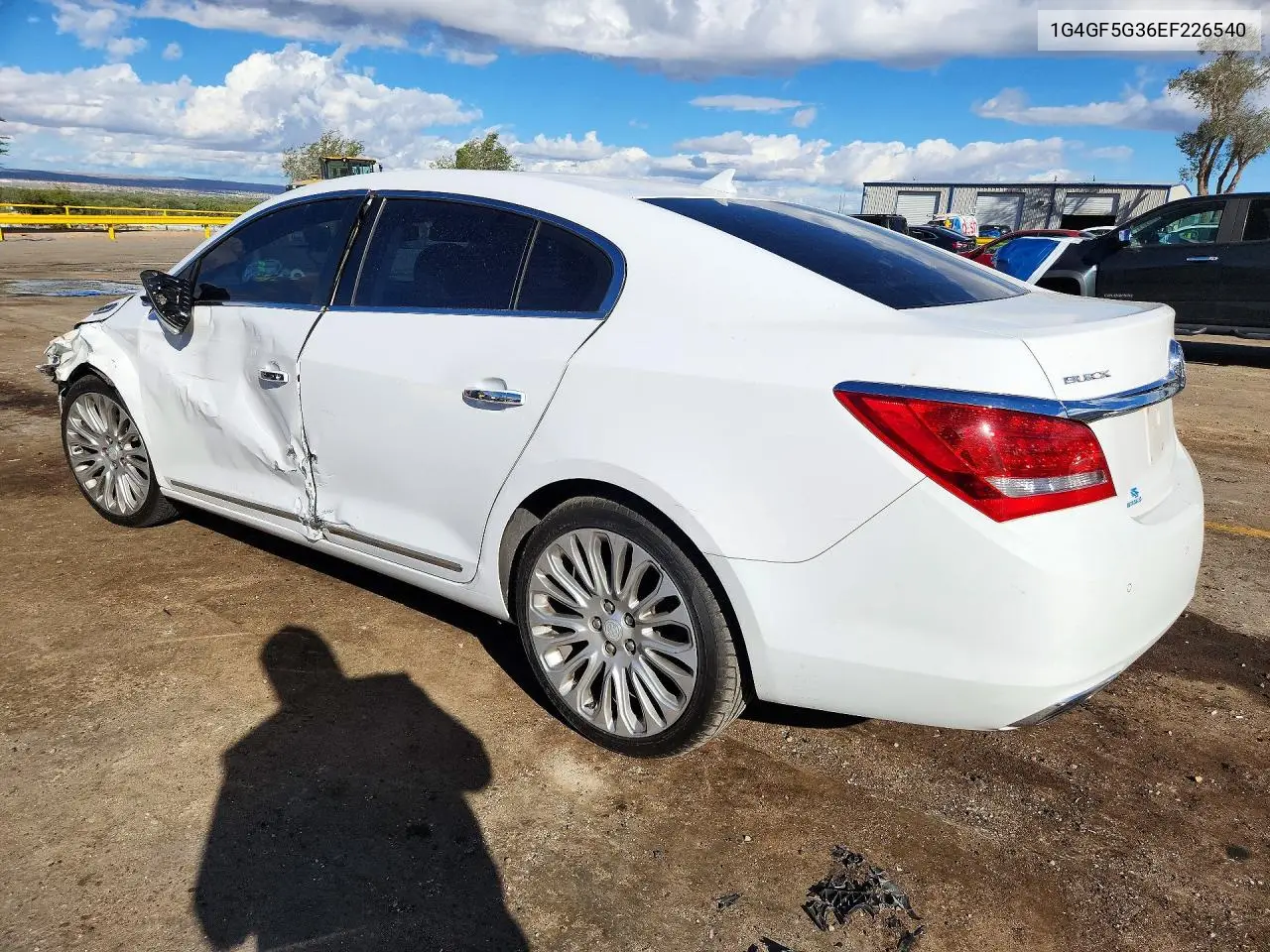 2014 BUICK LACROSSE VIN 1G4GF5G36EF226540 — фото 2