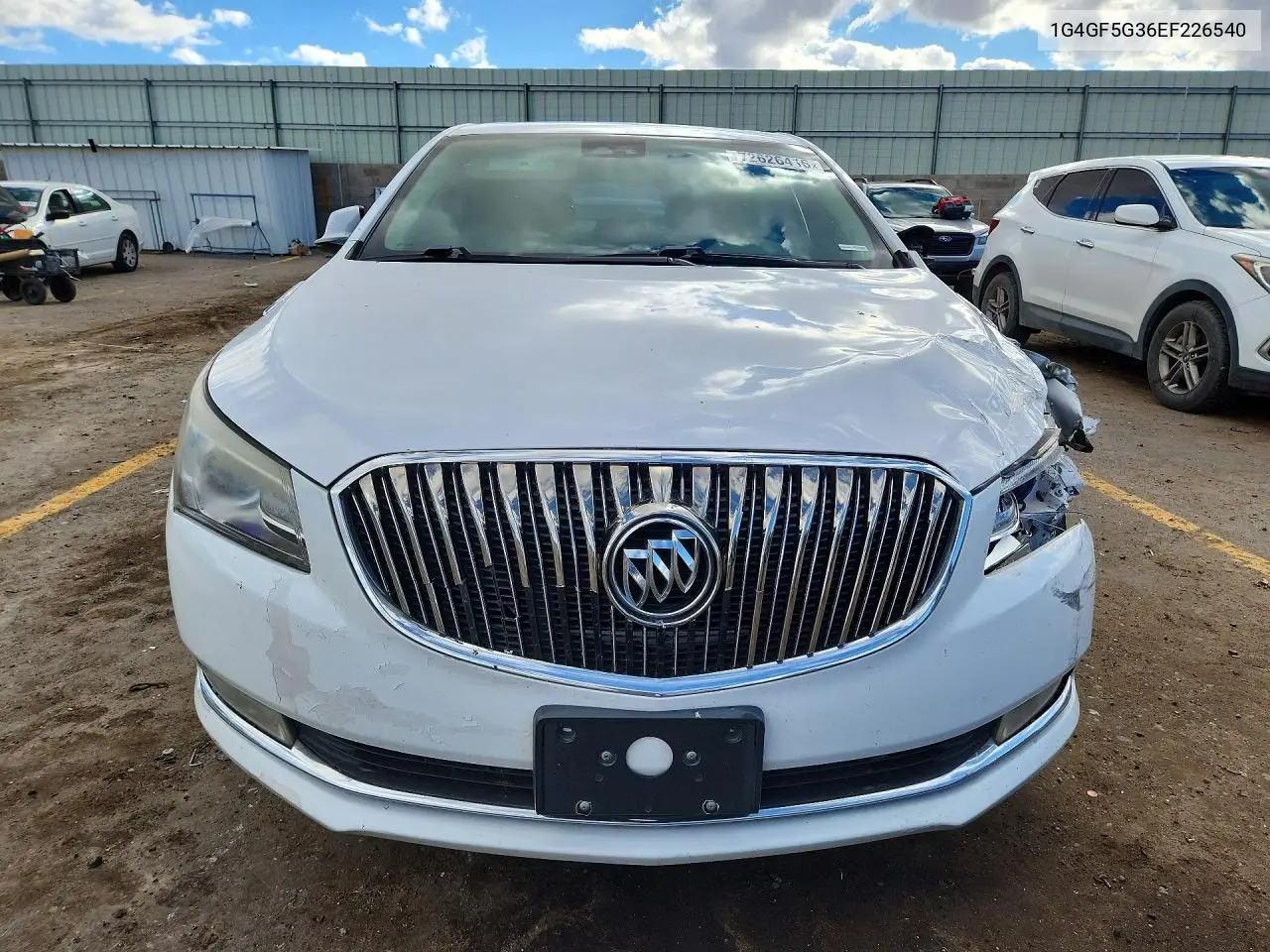 2014 BUICK LACROSSE VIN 1G4GF5G36EF226540 — фото 5