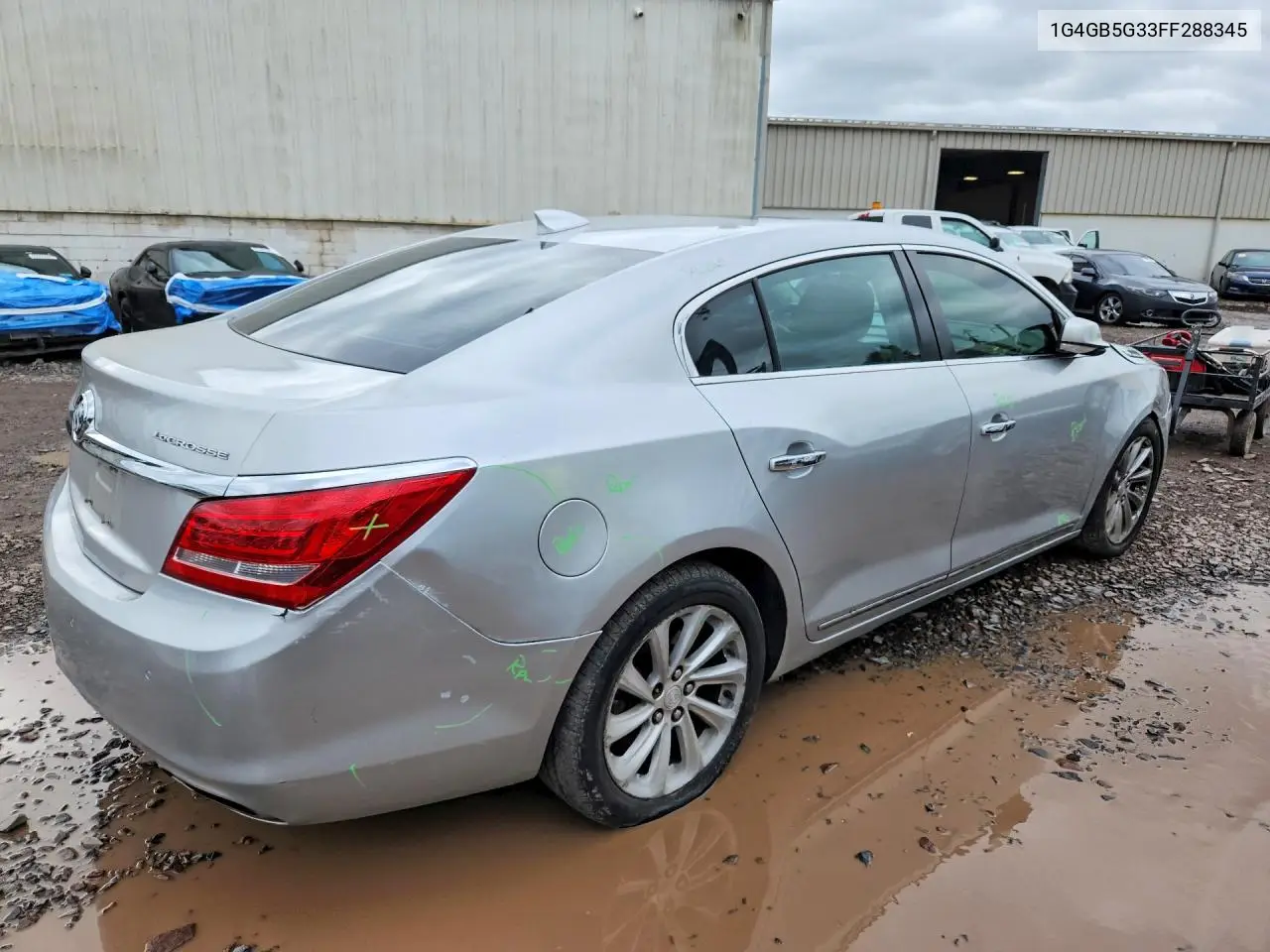 2015 BUICK LACROSSE VIN 1G4GB5G33FF288345 — фото 3