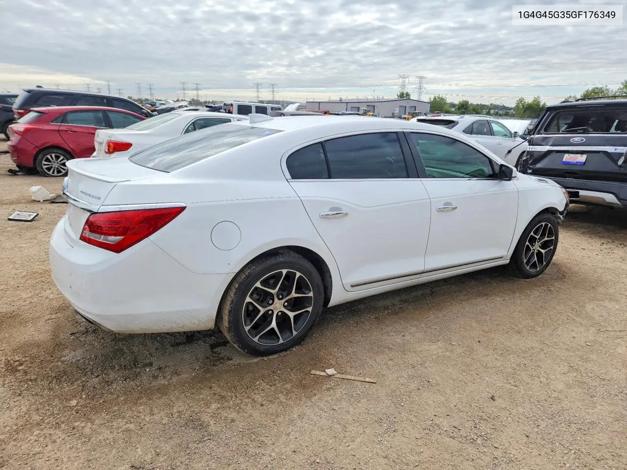 2016 BUICK LACROSSE VIN 1G4G45G35GF176349 — фото 3
