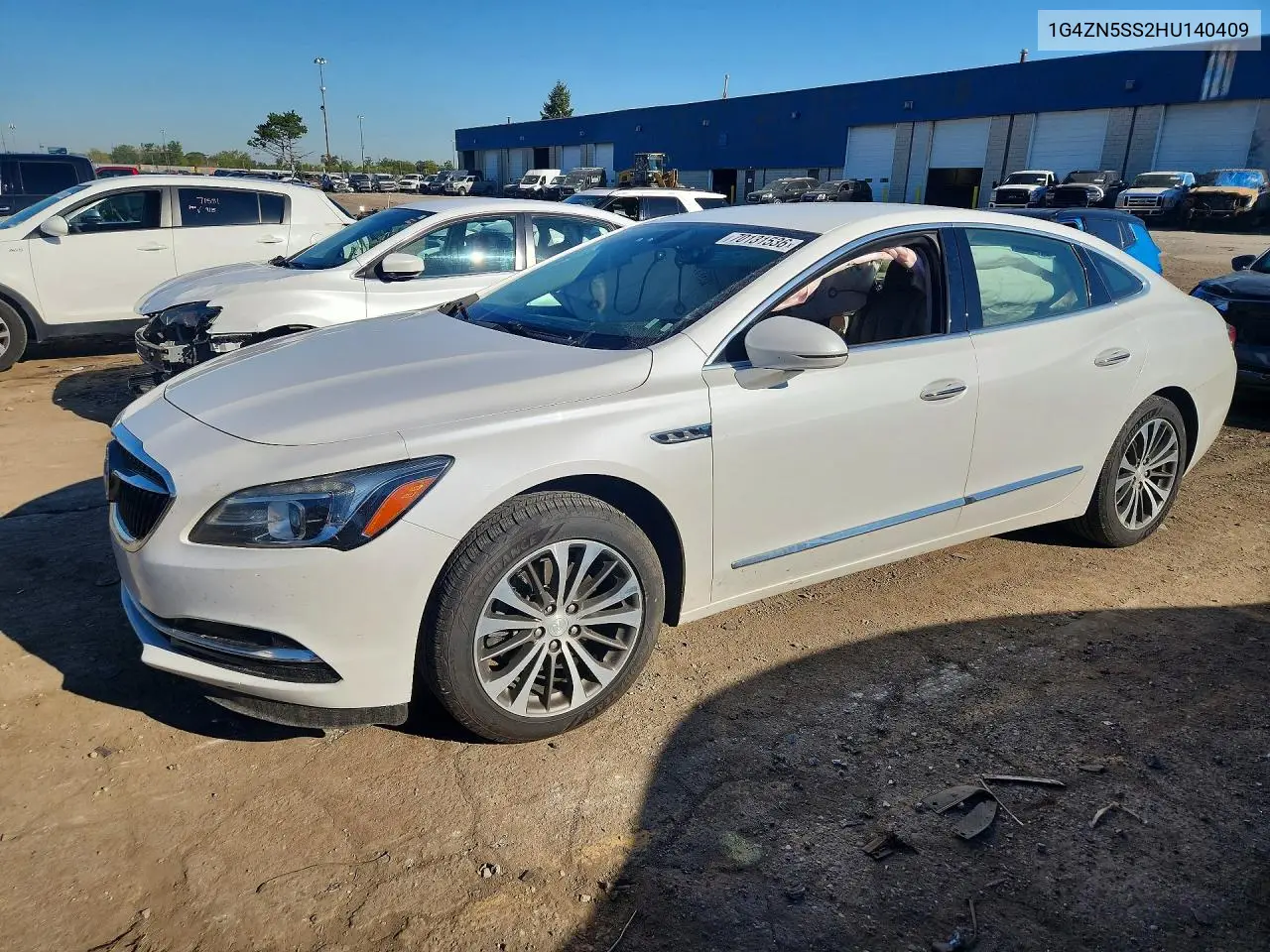 BUICK LACROSSE 2017, VIN 1G4ZN5SS2HU140409
