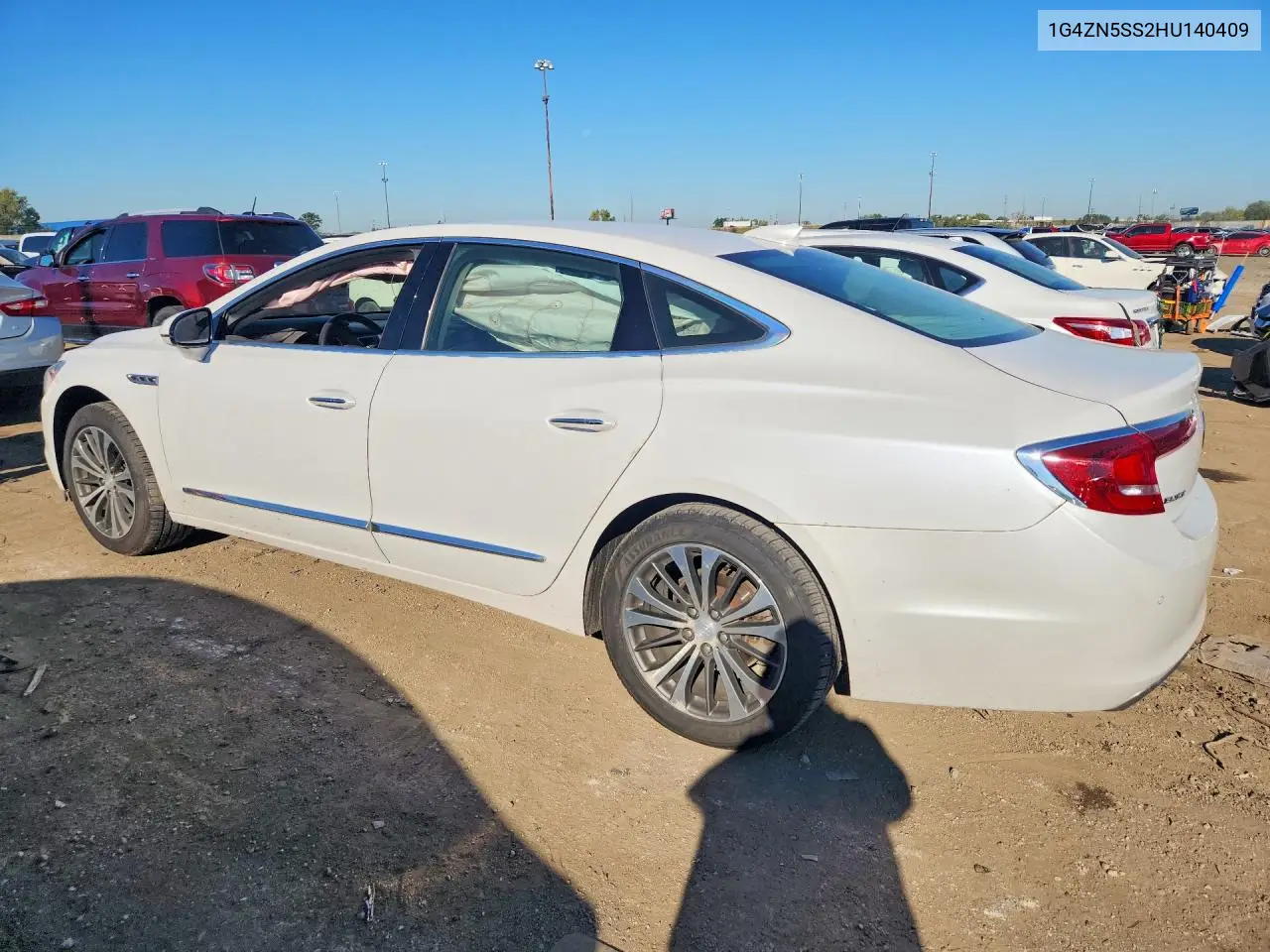 2017 BUICK LACROSSE VIN 1G4ZN5SS2HU140409 — фото 2