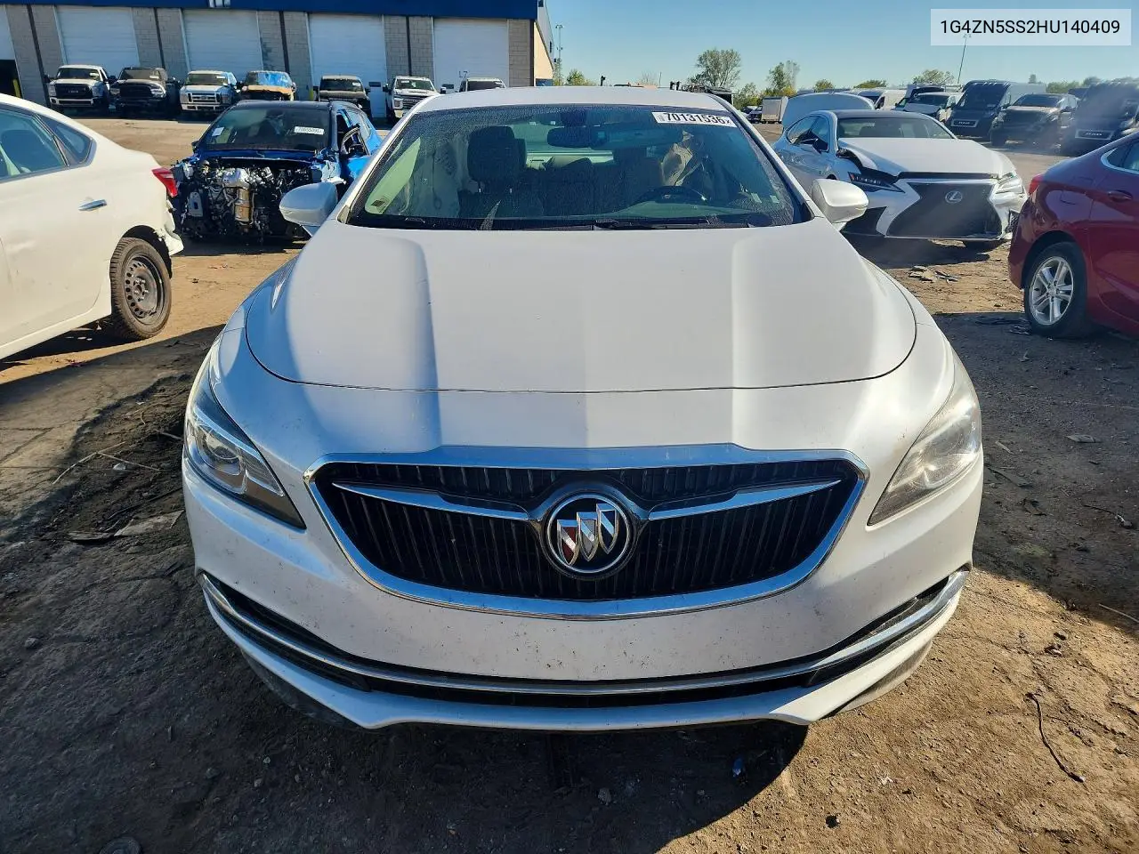 2017 BUICK LACROSSE VIN 1G4ZN5SS2HU140409 — фото 5