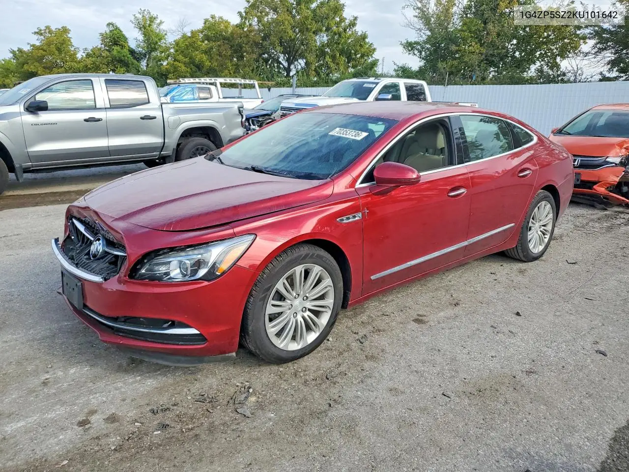 BUICK LACROSSE 2019, VIN 1G4ZP5SZ2KU101642