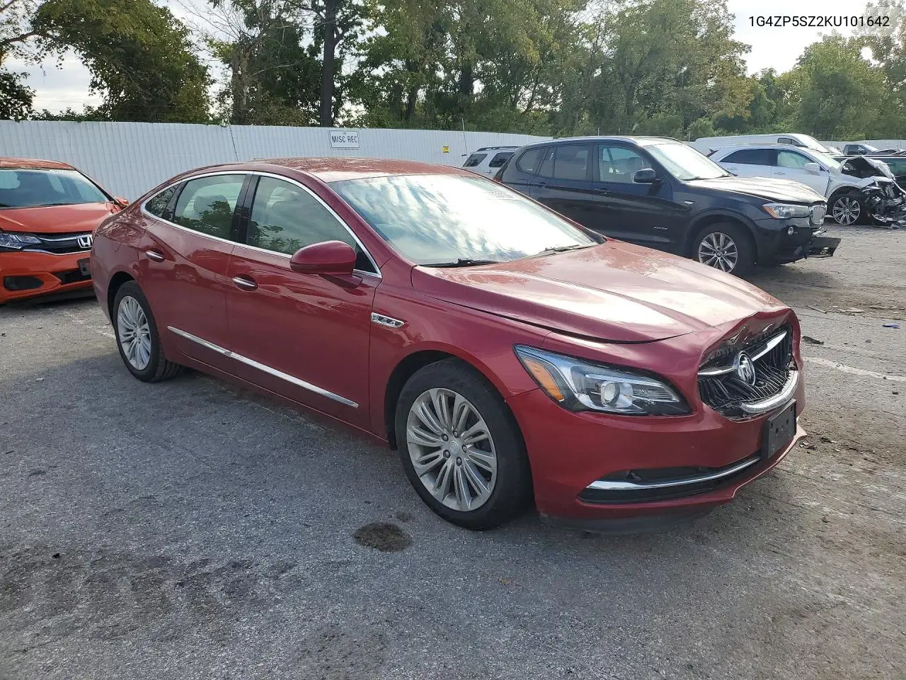 2019 BUICK LACROSSE VIN 1G4ZP5SZ2KU101642 — фото 4