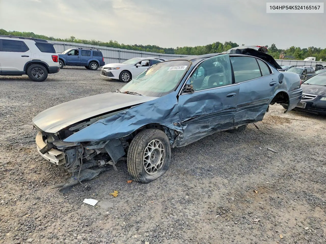BUICK LESABRE 2002, VIN 1G4HP54K524165167