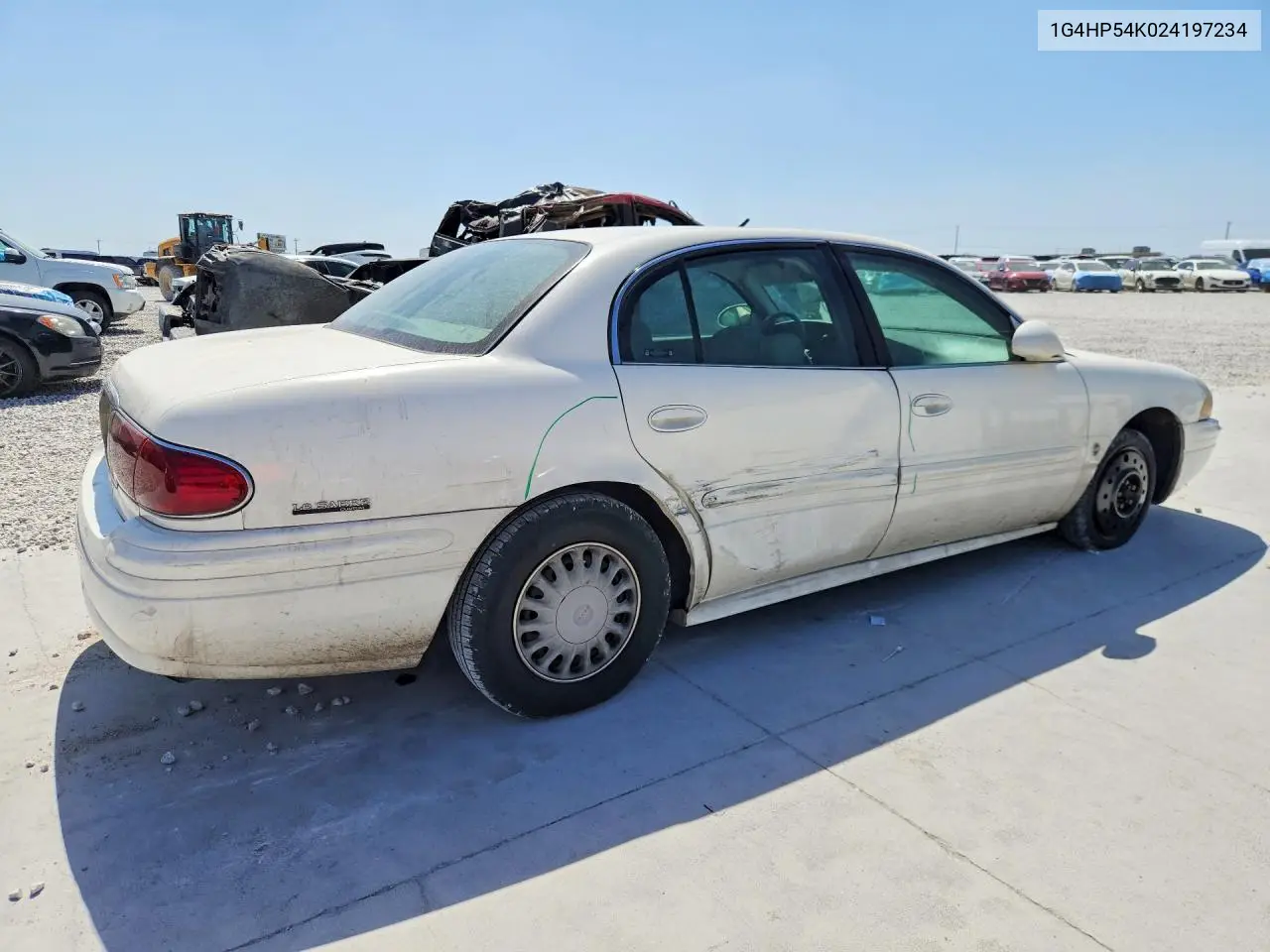 2002 BUICK LESABRE VIN 1G4HP54K024197234 — фото 3