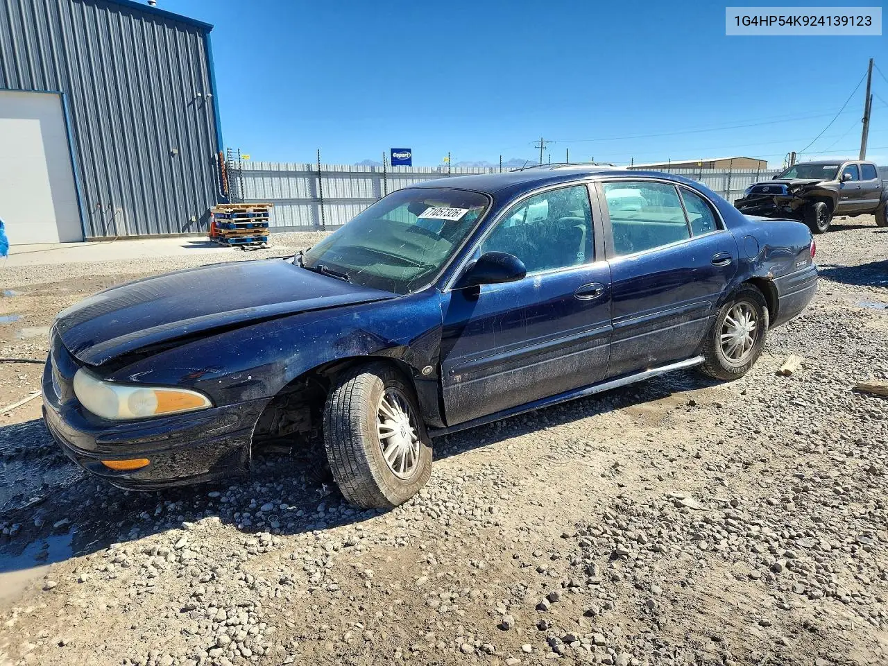 BUICK LESABRE 2002, VIN 1G4HP54K924139123