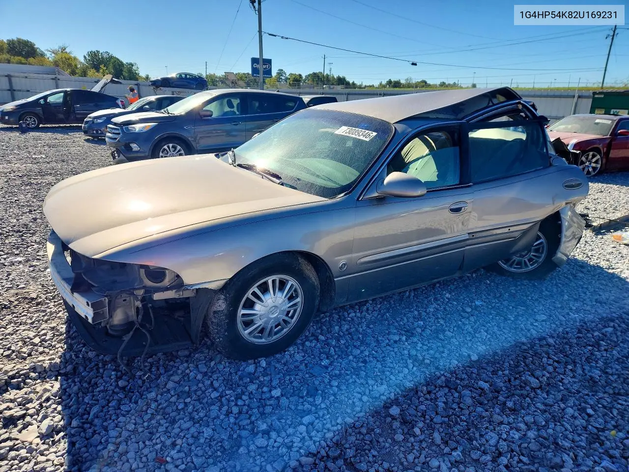 BUICK LESABRE 2002, VIN 1G4HP54K82U169231