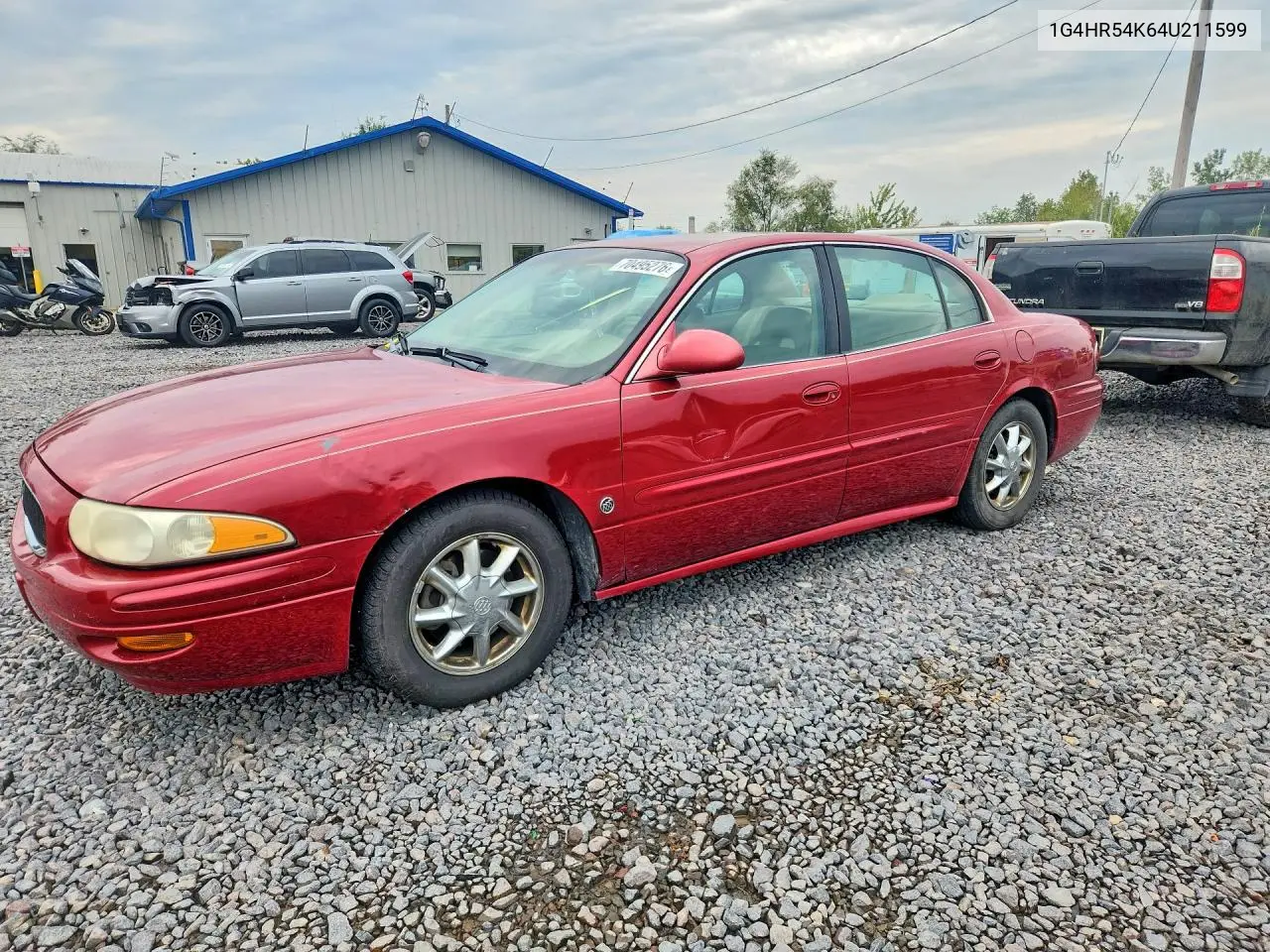 BUICK LESABRE 2004, VIN 1G4HR54K64U211599