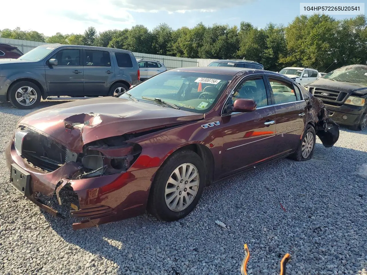 BUICK LUCERNE 2006, VIN 1G4HP572265U20541