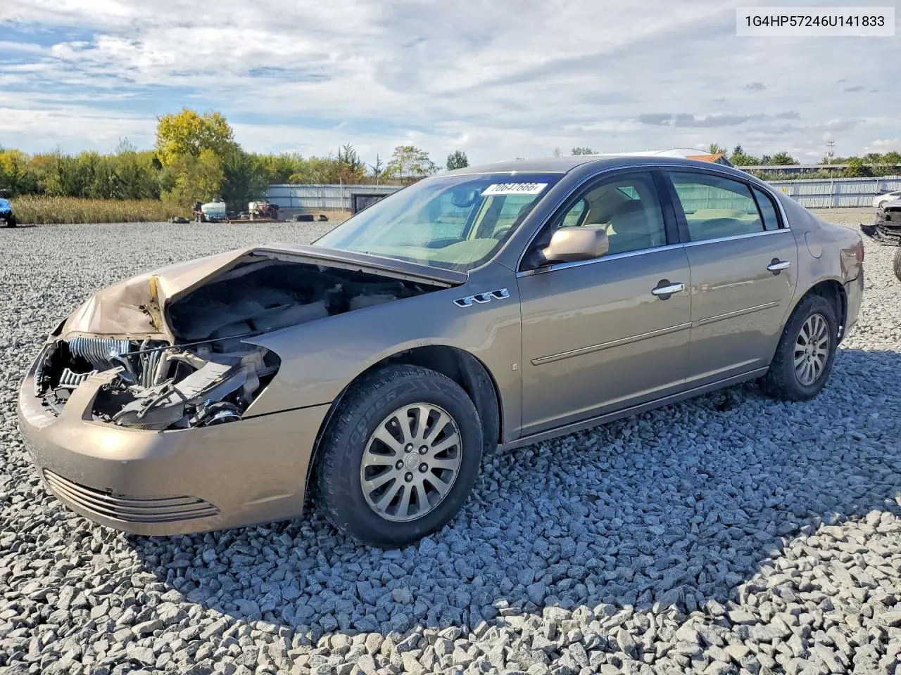 BUICK LUCERNE 2006, VIN 1G4HP57246U141833