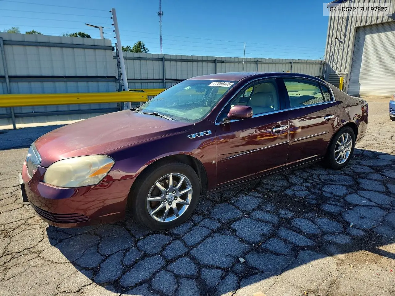 BUICK LUCERNE 2007, VIN 1G4HD57217U197822