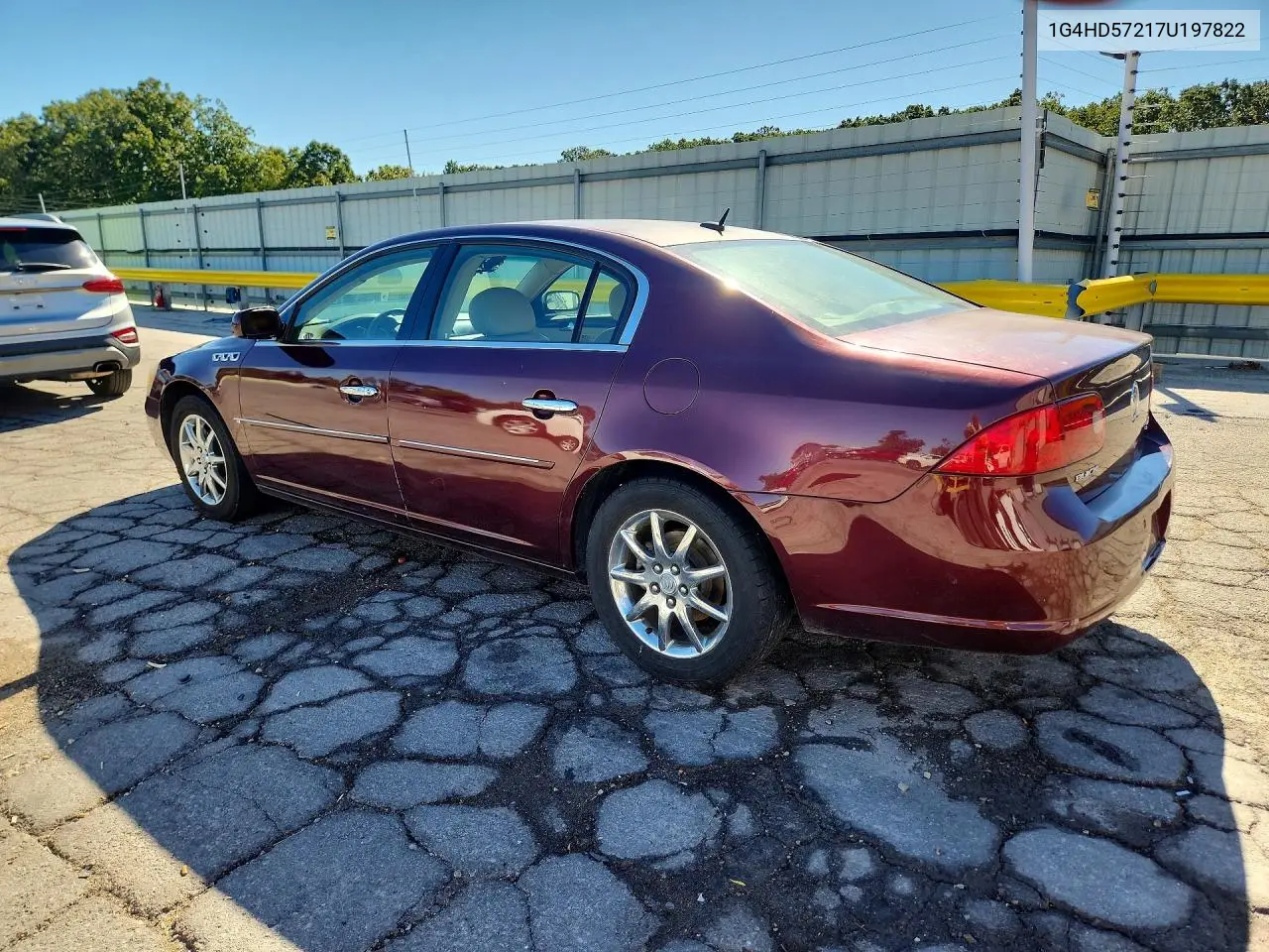 2007 BUICK LUCERNE VIN 1G4HD57217U197822 — фото 2