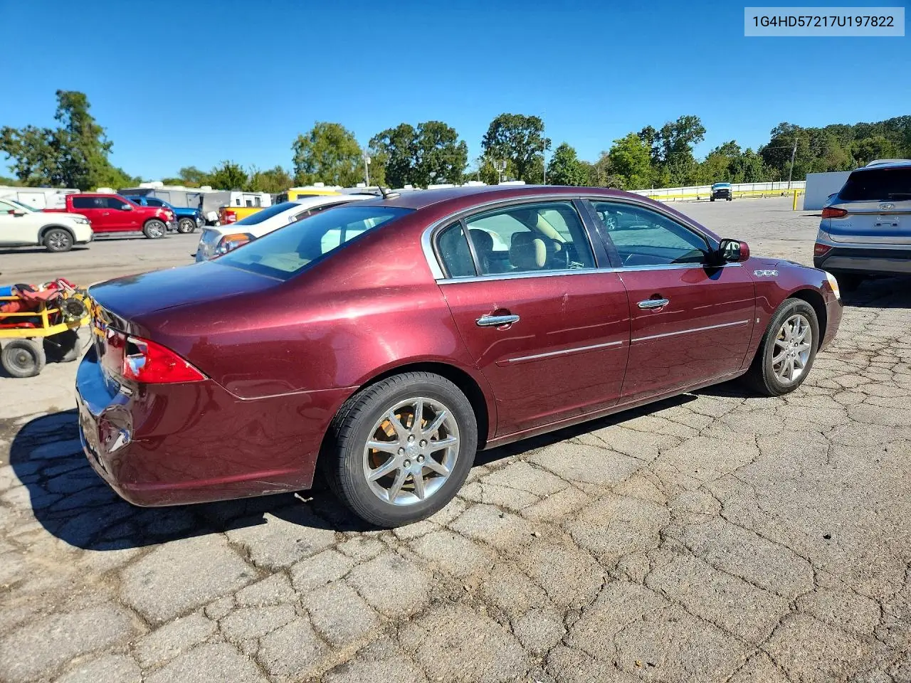 2007 BUICK LUCERNE VIN 1G4HD57217U197822 — фото 3