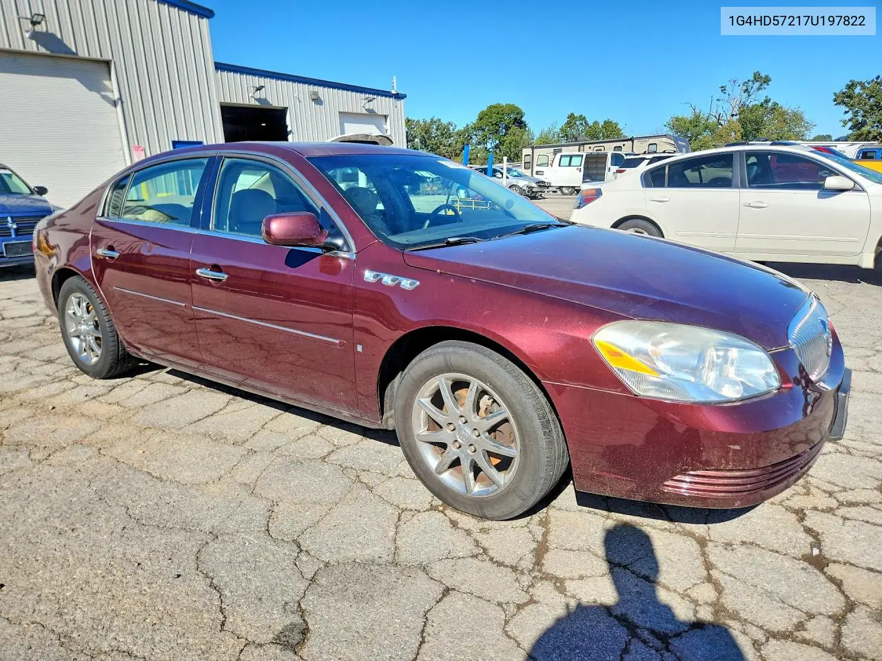 2007 BUICK LUCERNE VIN 1G4HD57217U197822 — фото 4