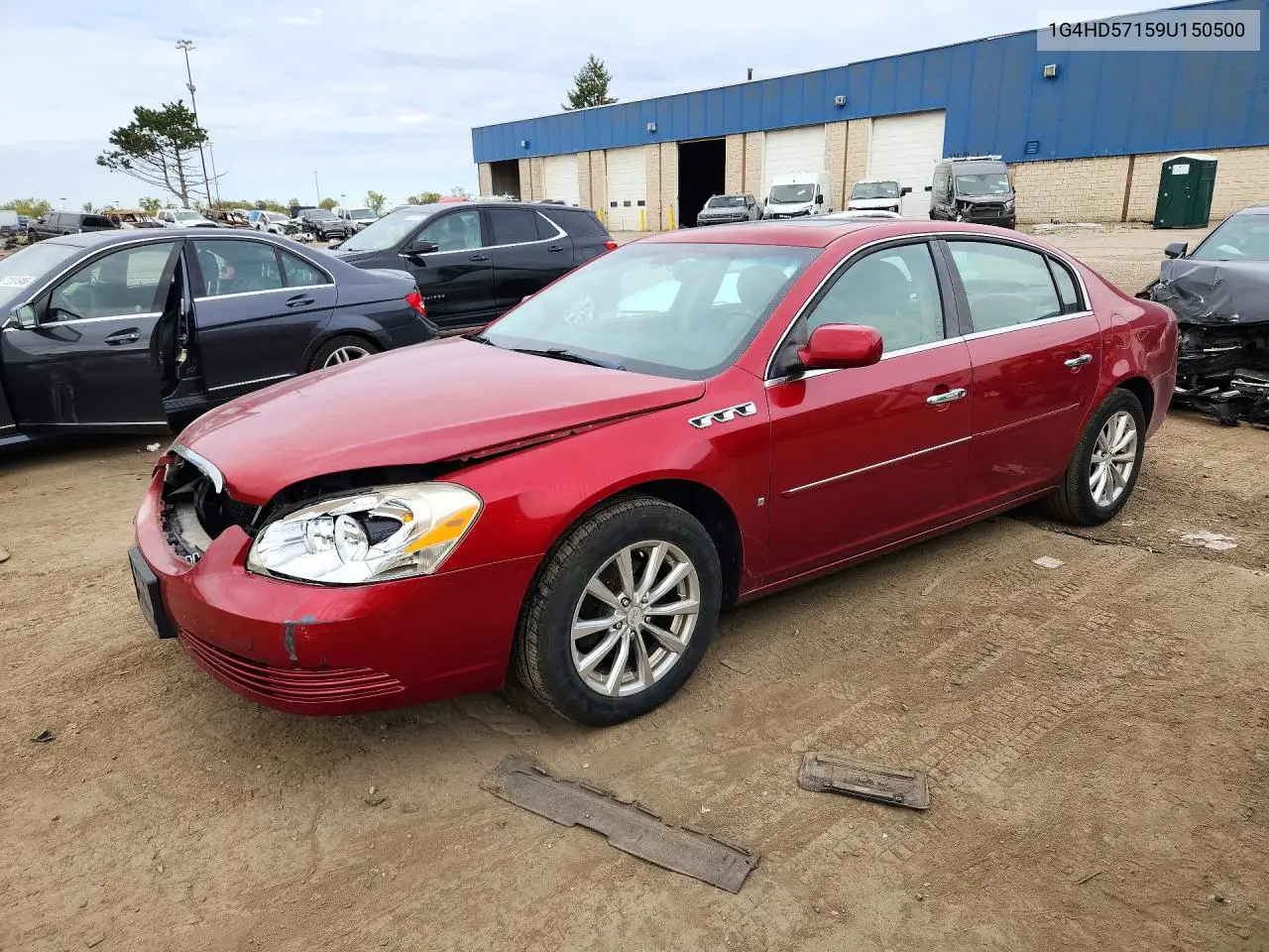 BUICK LUCERNE 2009, VIN 1G4HD57159U150500