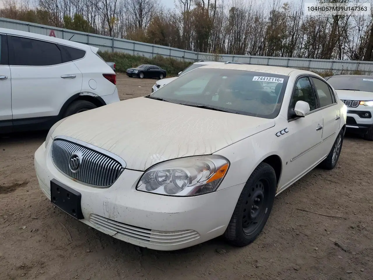 BUICK LUCERNE 2009, VIN 1G4HD57M39U147363