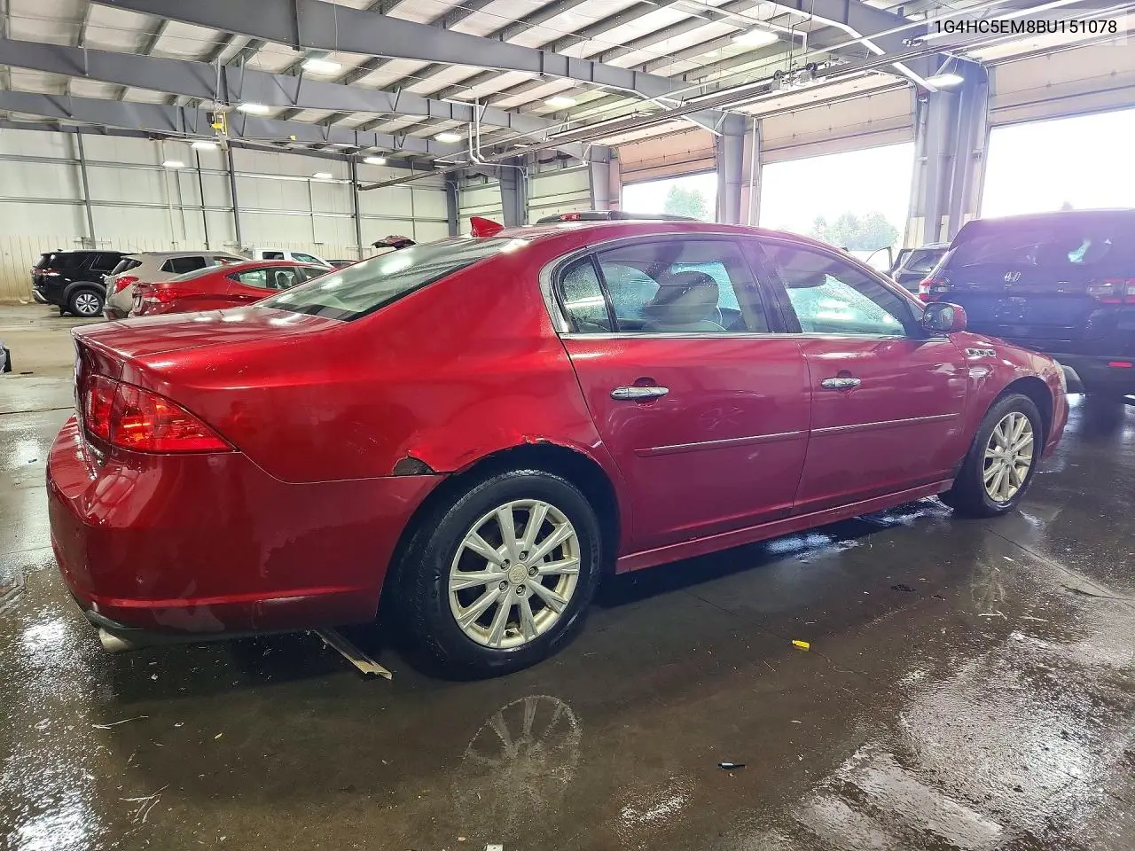 2011 BUICK LUCERNE VIN 1G4HC5EM8BU151078 — фото 3