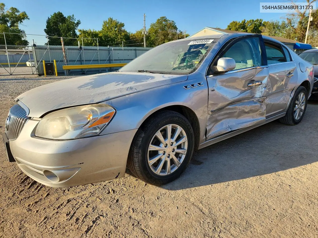 BUICK LUCERNE 2011, VIN 1G4HA5EM6BU131773