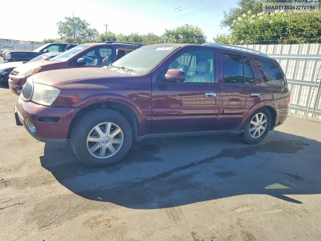 BUICK RAINER 2006, VIN 5GADT13S262270194