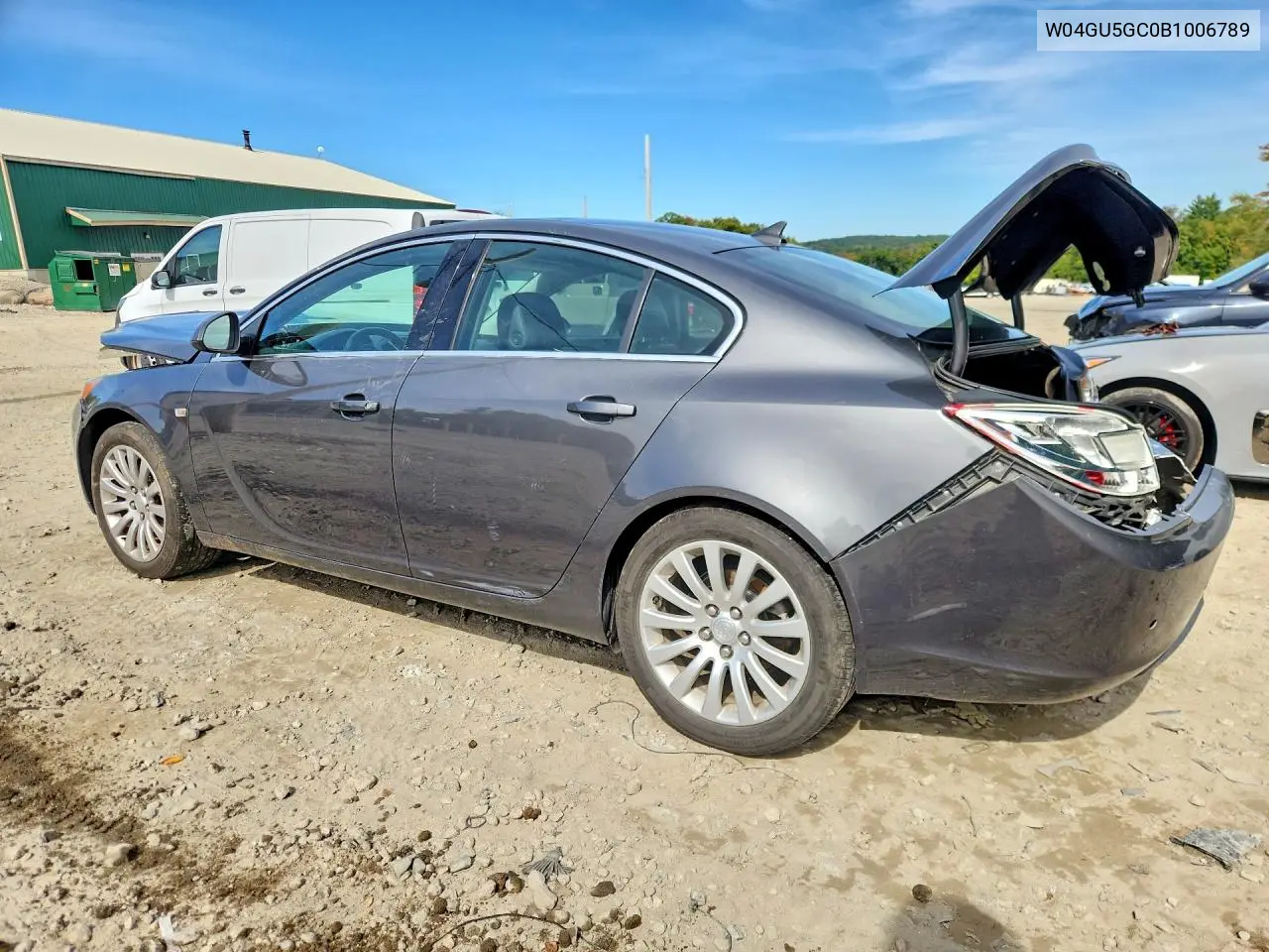 2011 BUICK REGAL VIN W04GU5GC0B1006789 — фото 2
