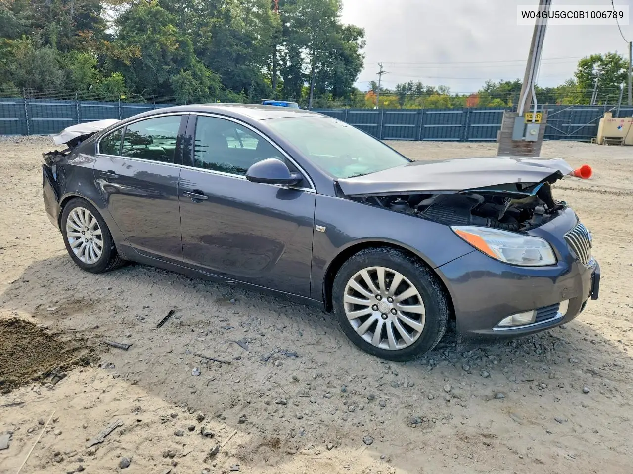 2011 BUICK REGAL VIN W04GU5GC0B1006789 — фото 4