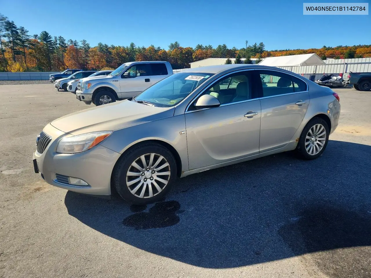 BUICK REGAL 2011, VIN W04GN5EC1B1142784