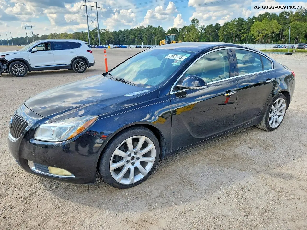 BUICK REGAL 2012, VIN 2G4GU5GV0C9140573