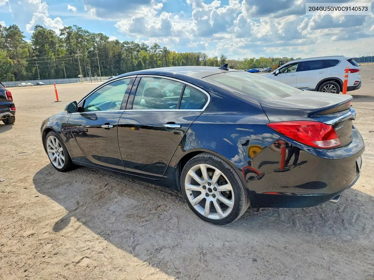 2012 BUICK REGAL VIN 2G4GU5GV0C9140573 — фото 2