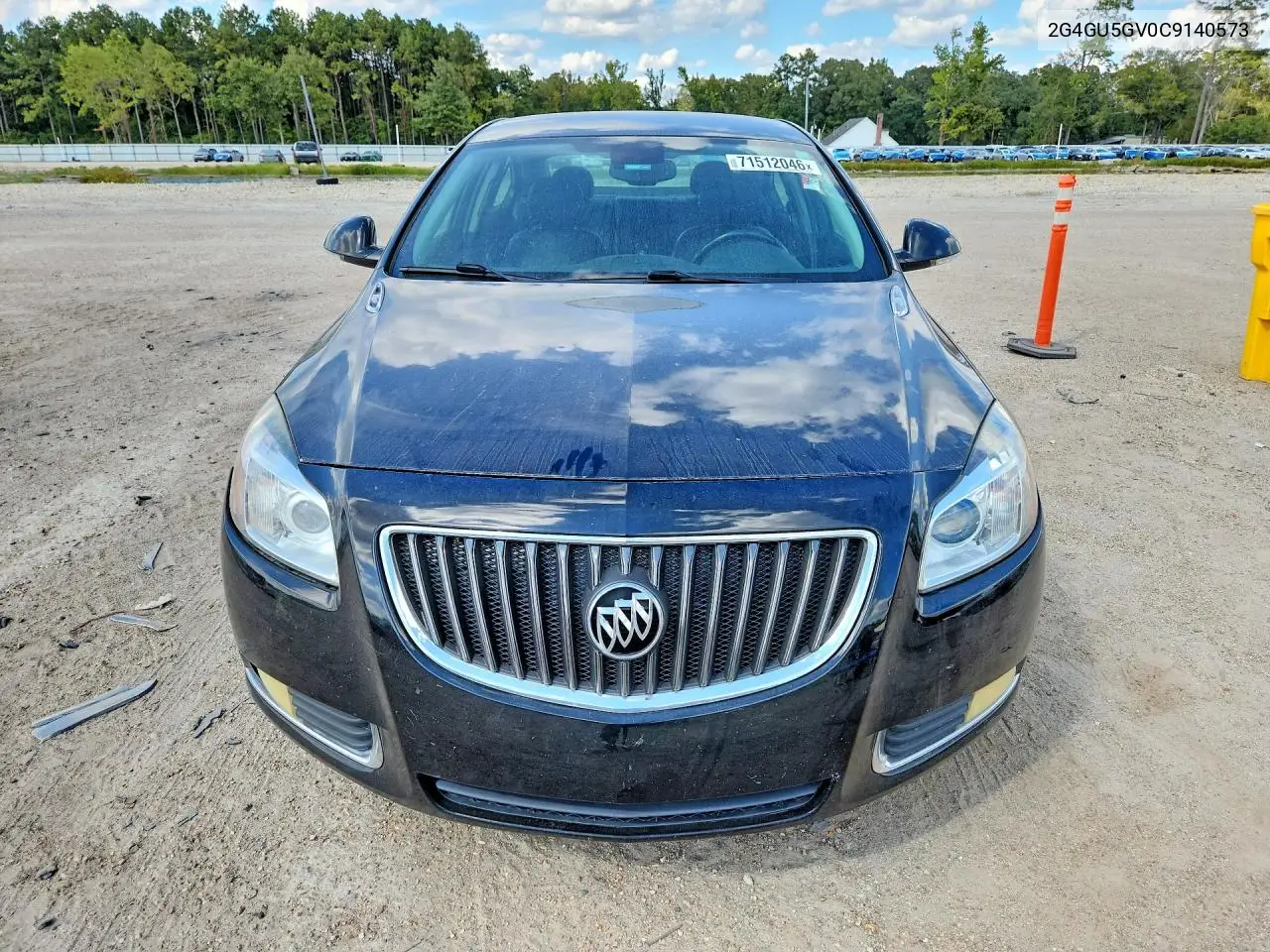 2012 BUICK REGAL VIN 2G4GU5GV0C9140573 — фото 5