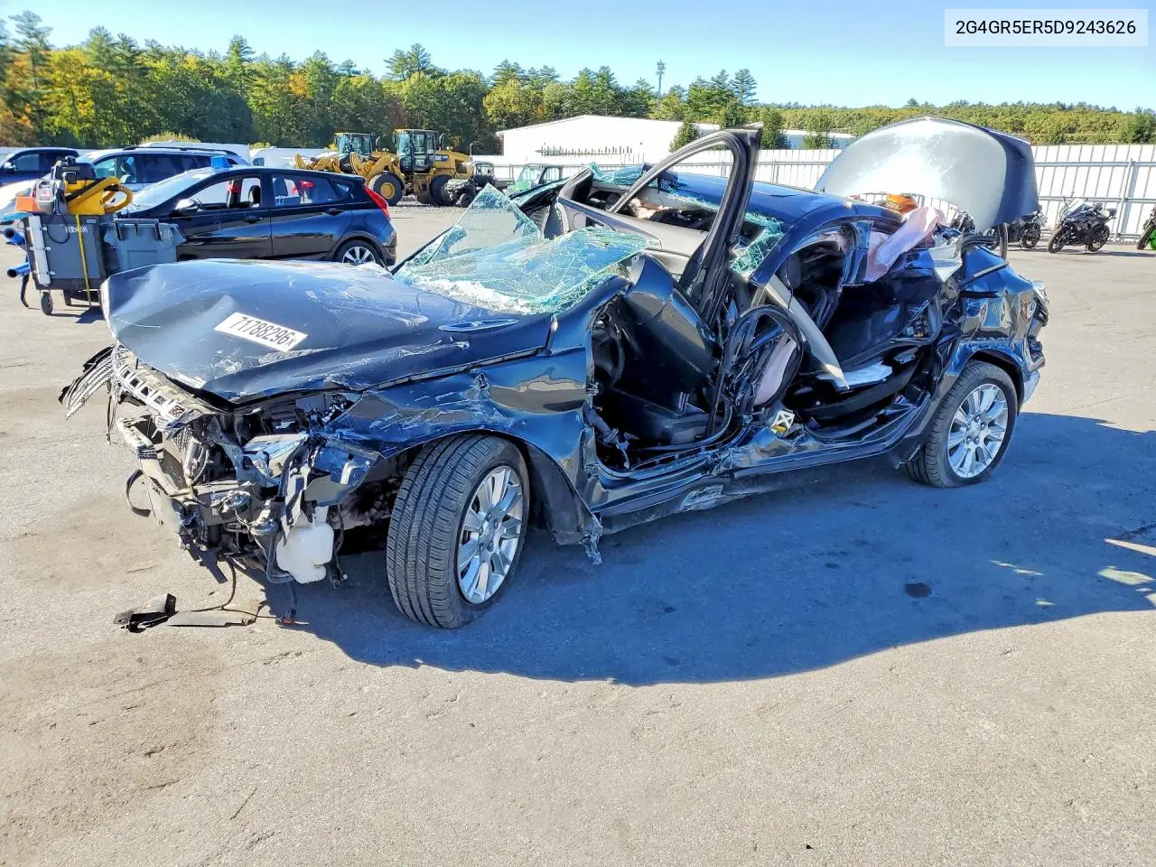 BUICK REGAL 2013, VIN 2G4GR5ER5D9243626