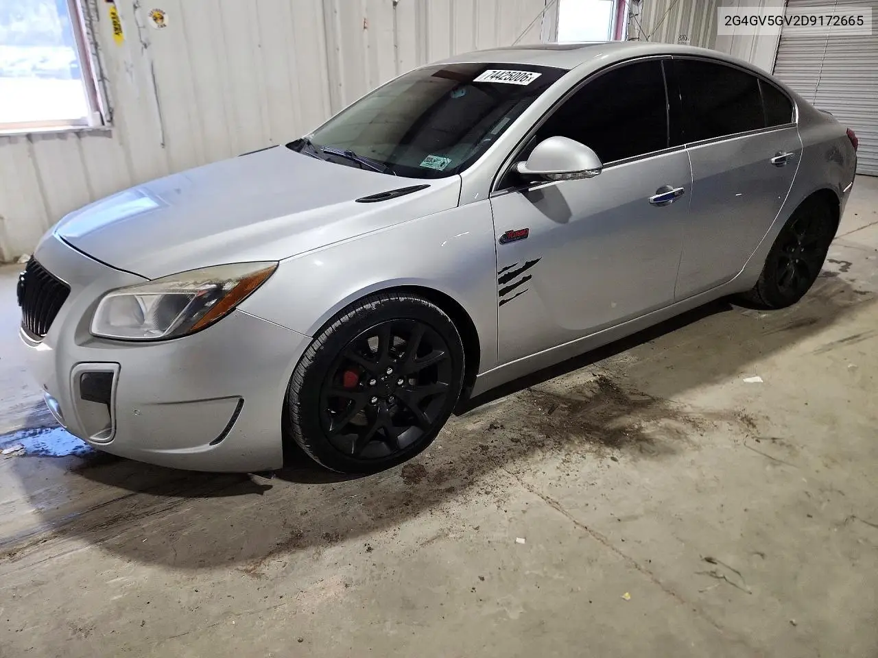BUICK REGAL 2013, VIN 2G4GV5GV2D9172665
