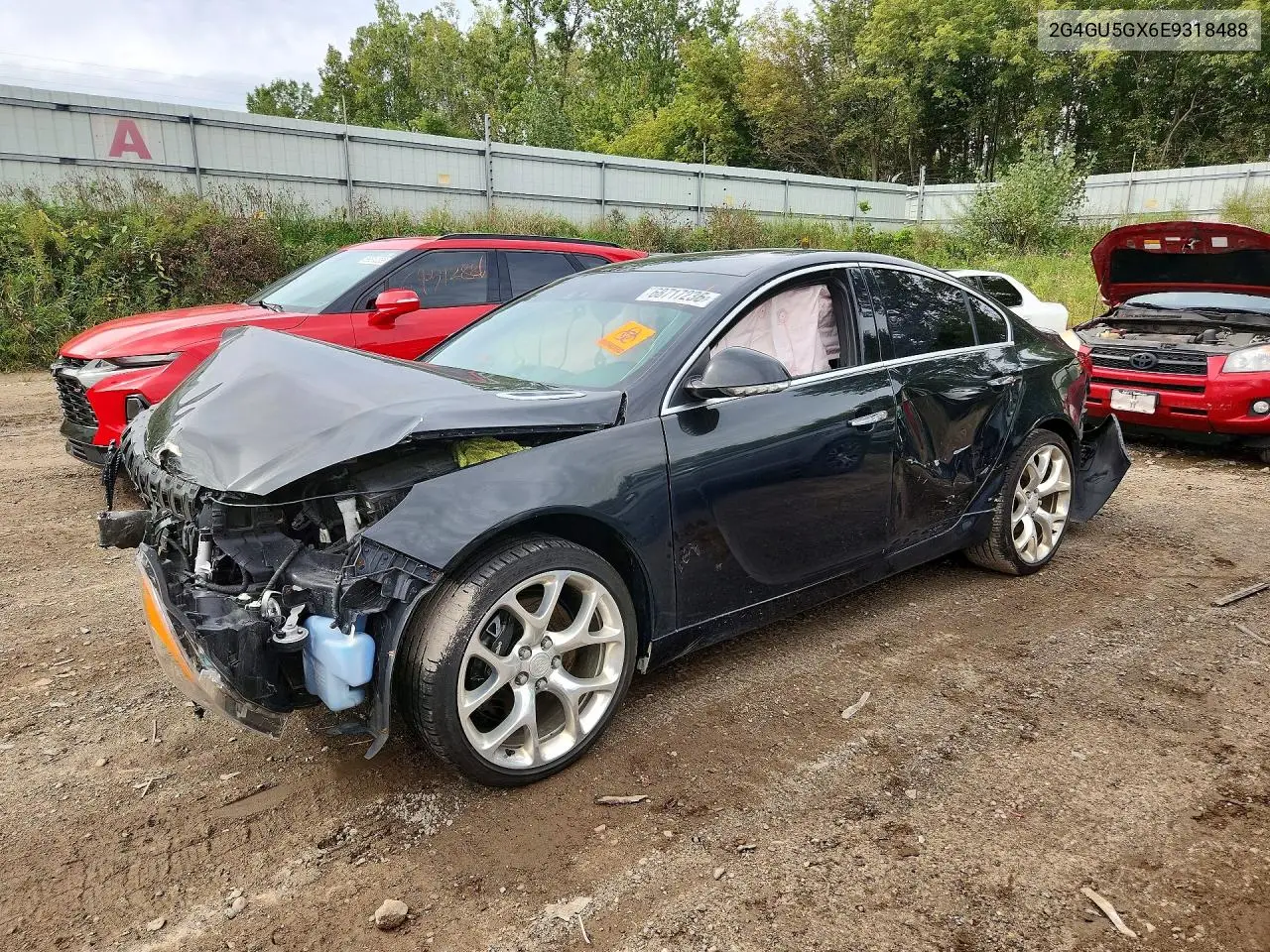 BUICK REGAL 2014, VIN 2G4GU5GX6E9318488