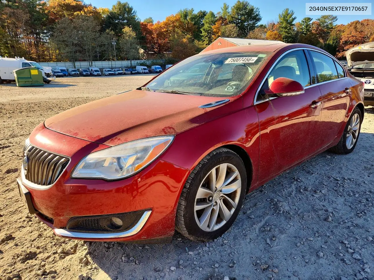 BUICK REGAL 2014, VIN 2G4GN5EX7E9170657