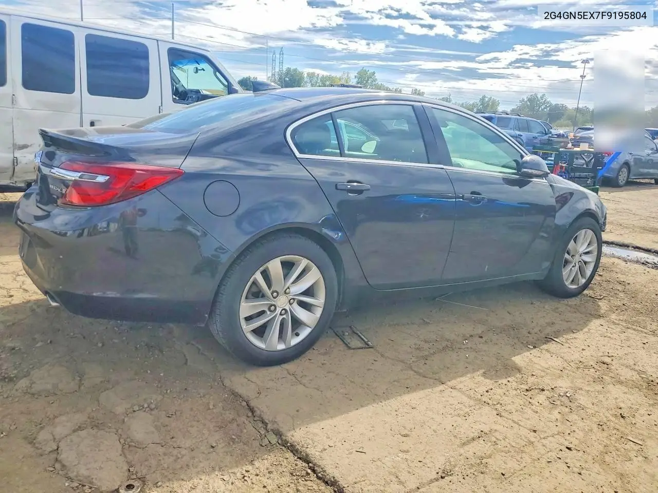 2015 BUICK REGAL VIN 2G4GN5EX7F9195804 — фото 3