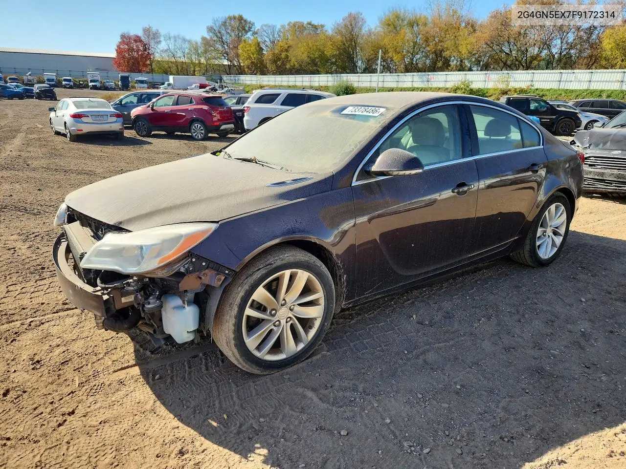 BUICK REGAL 2015, VIN 2G4GN5EX7F9172314