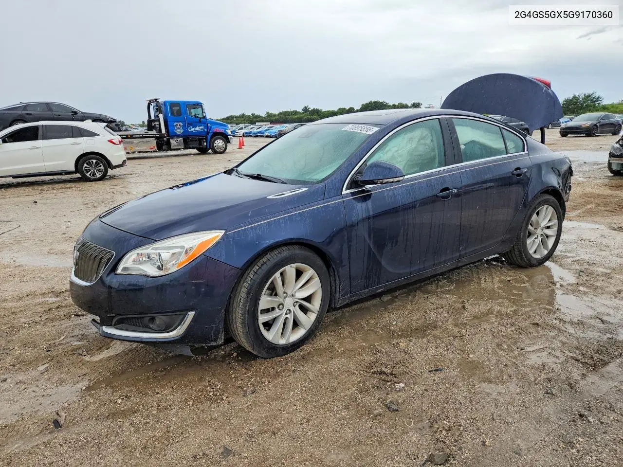 BUICK REGAL 2016, VIN 2G4GS5GX5G9170360