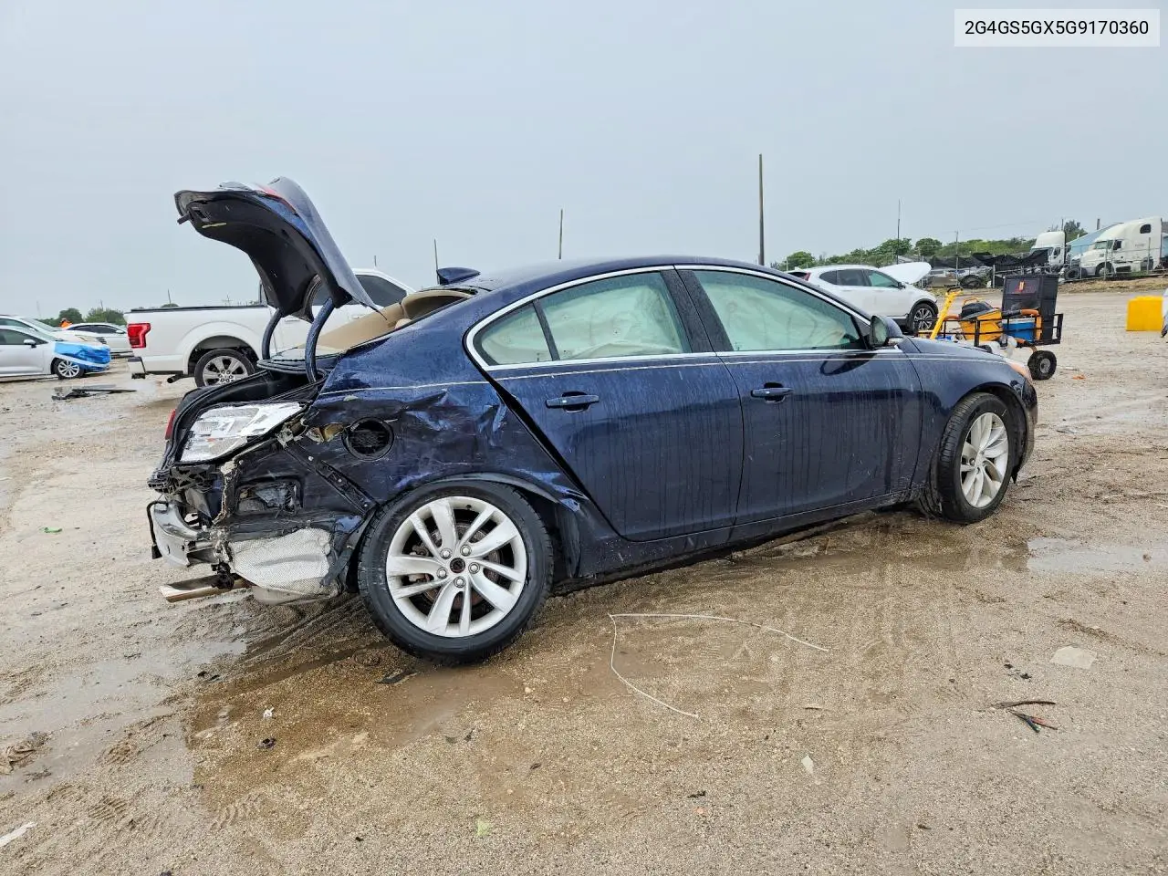 2016 BUICK REGAL VIN 2G4GS5GX5G9170360 — фото 3