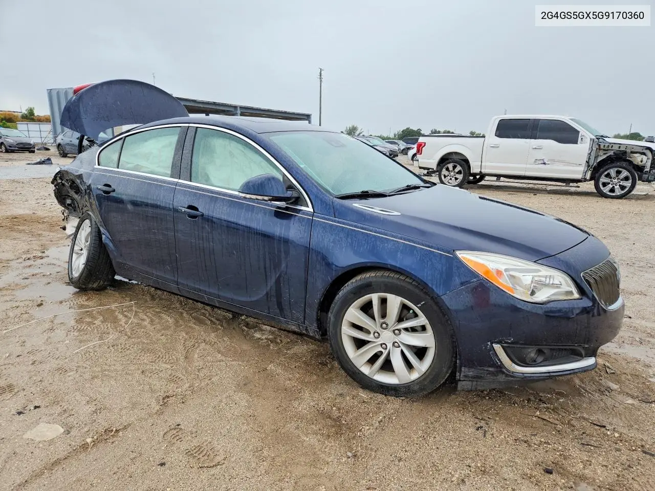 2016 BUICK REGAL VIN 2G4GS5GX5G9170360 — фото 4
