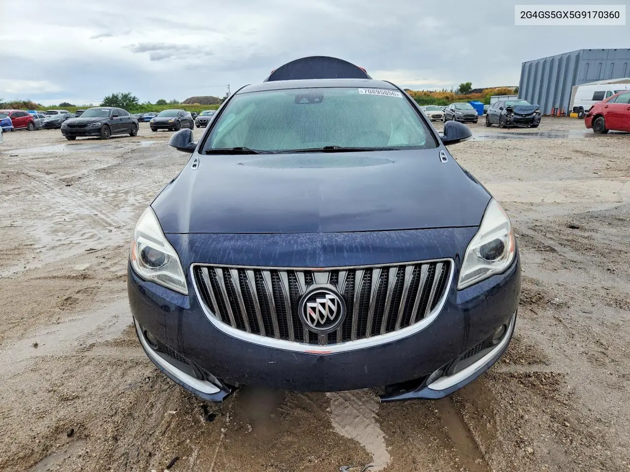 2016 BUICK REGAL VIN 2G4GS5GX5G9170360 — фото 5