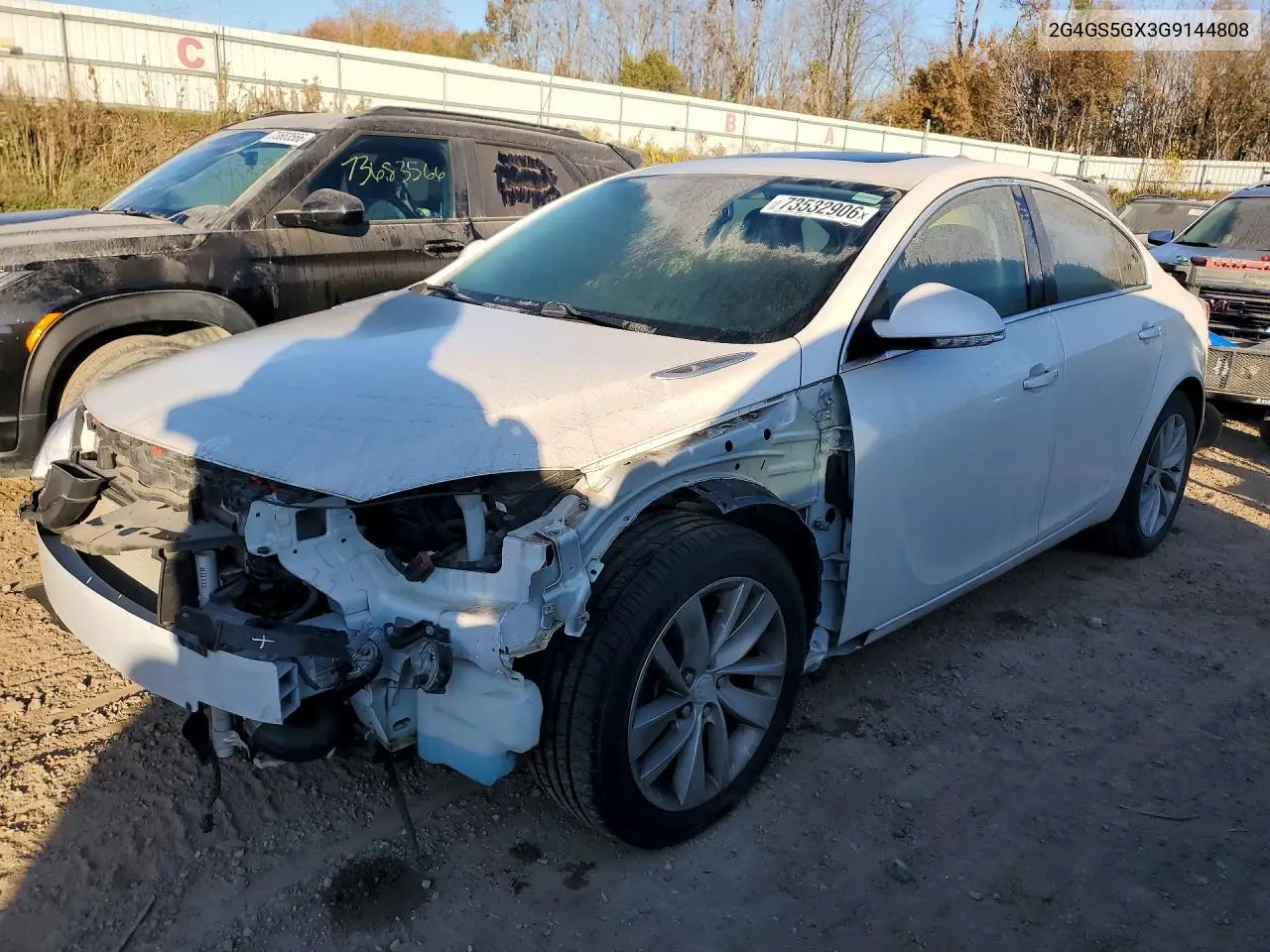 BUICK REGAL 2016, VIN 2G4GS5GX3G9144808